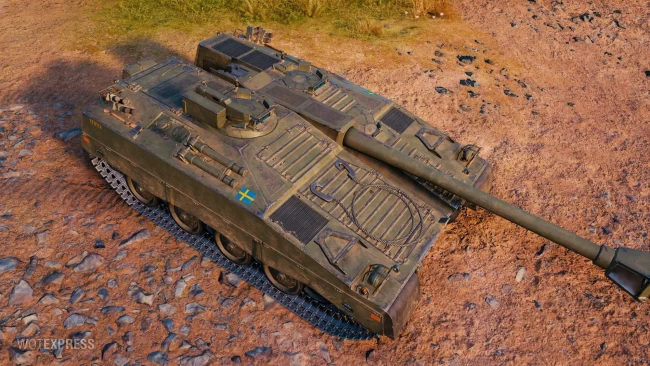 Скриншоты танка Latta Stridsfordon с супертеста World of Tanks
