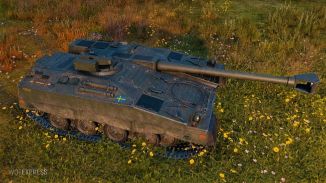 Скриншоты танка Latta Stridsfordon с супертеста World of Tanks