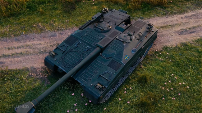 Скриншоты танка Latta Stridsfordon с супертеста World of Tanks