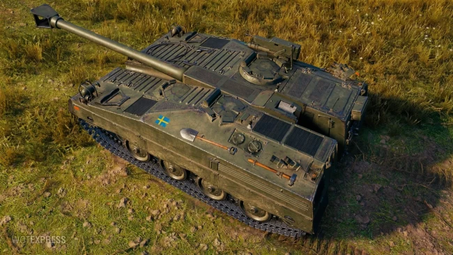 Скриншоты танка Latta Stridsfordon с супертеста World of Tanks