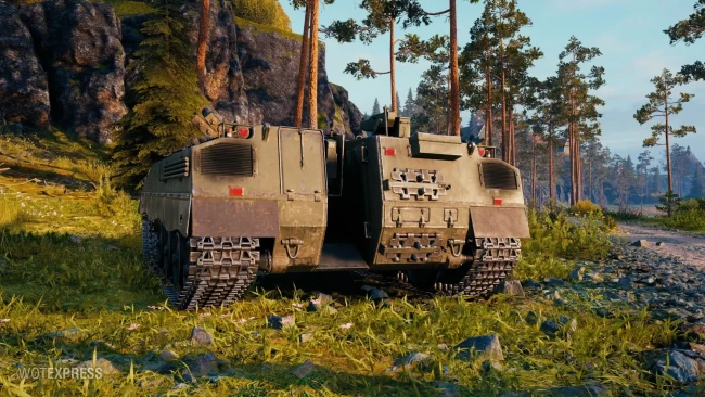 Скриншоты танка Latta Stridsfordon с супертеста World of Tanks