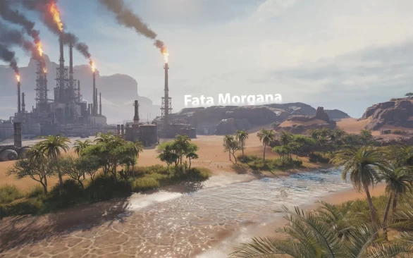 Fata Morgana — новая пустынная карта для Линии фронта 2023 в World of Tanks