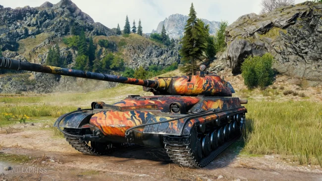 2D-стиль «Шаг в вечность» для «Боевого пропуска: Судный день» в World of Tanks