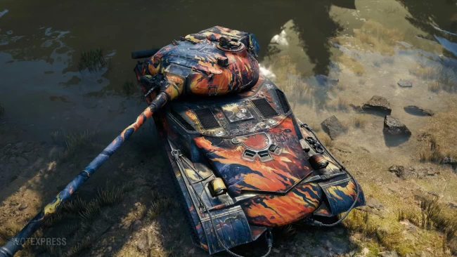 2D-стиль «Шаг в вечность» для «Боевого пропуска: Судный день» в World of Tanks