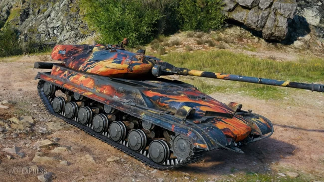 2D-стиль «Шаг в вечность» для «Боевого пропуска: Судный день» в World of Tanks