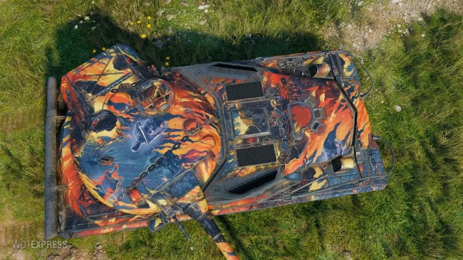 2D-стиль «Шаг в вечность» для «Боевого пропуска: Судный день» в World of Tanks