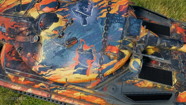 2D-стиль «Шаг в вечность» для «Боевого пропуска: Судный день» в World of Tanks