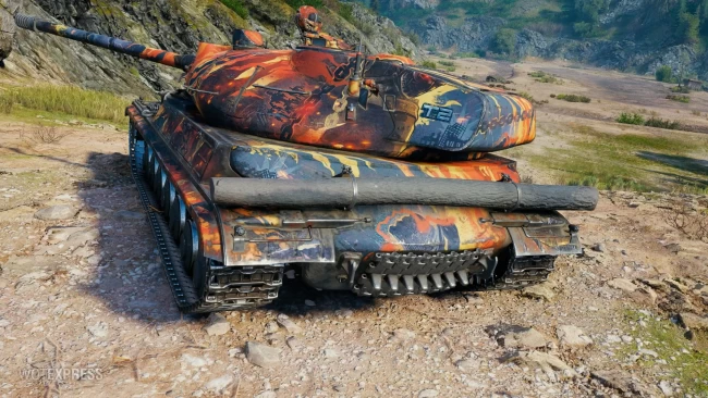 2D-стиль «Шаг в вечность» для «Боевого пропуска: Судный день» в World of Tanks