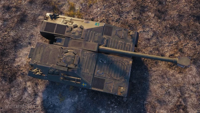 Скриншоты танка Latta Stridsfordon из обновления 1.20 в World of Tanks
