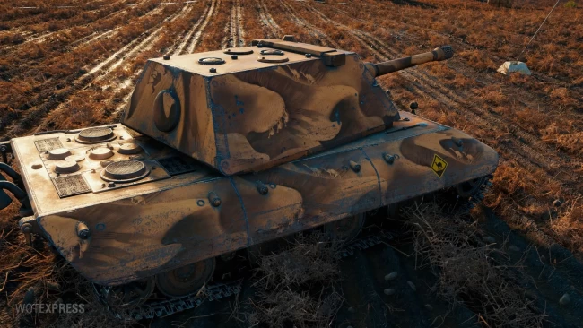 2D-стиль «Нгамия» для 10 сезона Боевого пропуска в World of Tanks