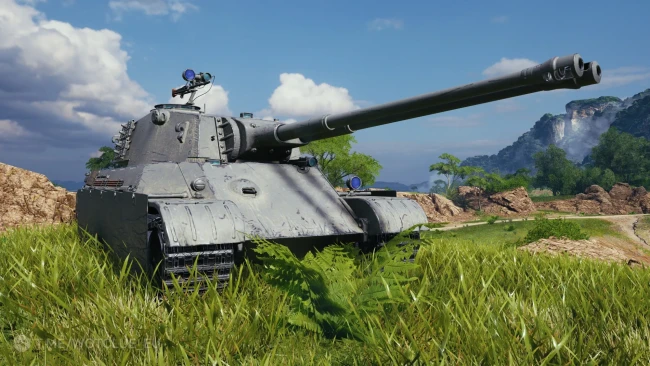 Скриншоты танка E 65 Zwilling с супертеста World of Tanks