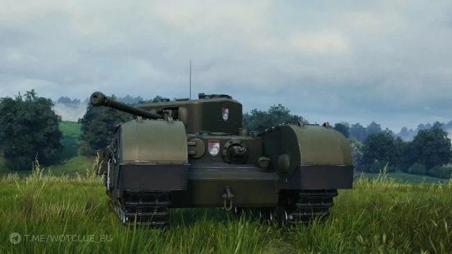 Танк Churchill St. Gloriana в World of Tanks