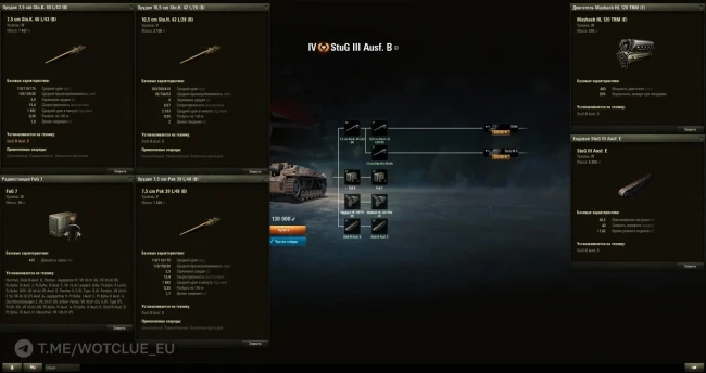 Изменения прокачиваемой техники на общем тесте 1.28.1 в World of Tanks. Часть 2/4