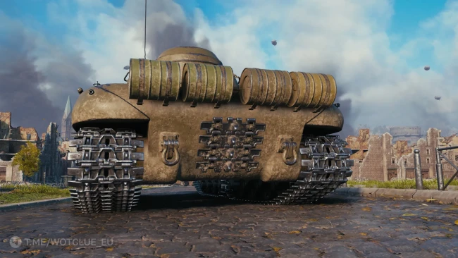 Танк CC-46 Pancernik из обновления 1.28.1 в World of Tanks