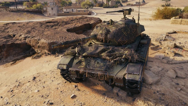 Танк Chaffee Camouflaged из обновления 1.28.1 в World of Tanks