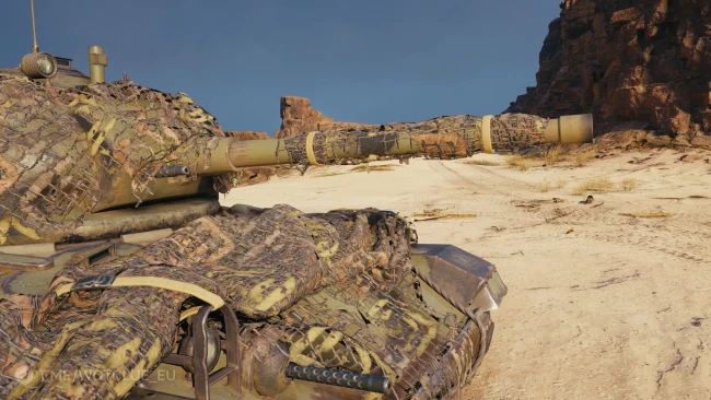 Танк Chaffee Camouflaged из обновления 1.28.1 в World of Tanks