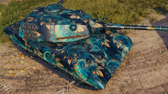 2D-стиль «Неприметный» из обновления 1.28.1 в World of Tanks