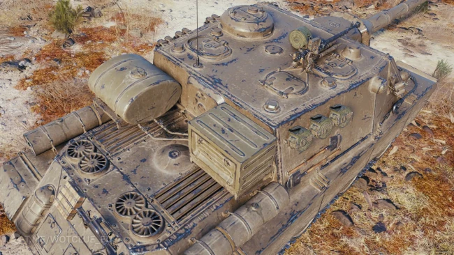 Скриншоты ПТ-САУ SZDV Vz. 50 с супертеста World of Tanks