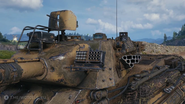 3D-стиль «Два ствола» для FV230 Canopener в World of Tanks