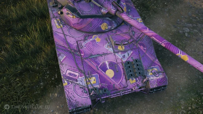 2D-стиль «В ритме ретро» из обновления 1.29 в World of Tanks