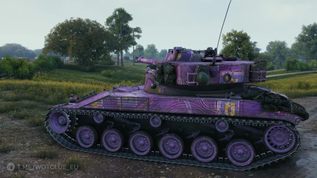 2D-стиль «В ритме ретро» из обновления 1.29 в World of Tanks