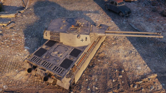 Скриншоты танка E 65 Zwilling из обновления 1.29 в World of Tanks