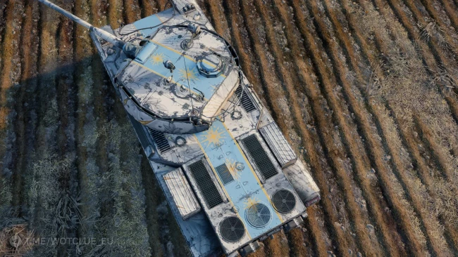 2D-стиль «Золотое сердце» из обновления 1.29 в World of Tanks