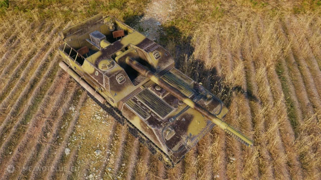 2D-стиль «Шёпот пушек» из обновления 1.29 в World of Tanks