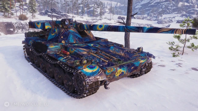 2D-стиль «Опаловый отлив» из обновления 1.29 в World of Tanks