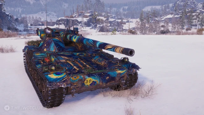 2D-стиль «Опаловый отлив» из обновления 1.29 в World of Tanks