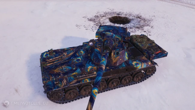 2D-стиль «Опаловый отлив» из обновления 1.29 в World of Tanks