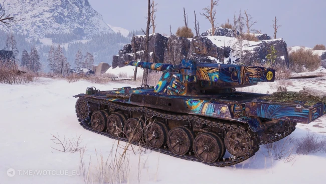 2D-стиль «Опаловый отлив» из обновления 1.29 в World of Tanks