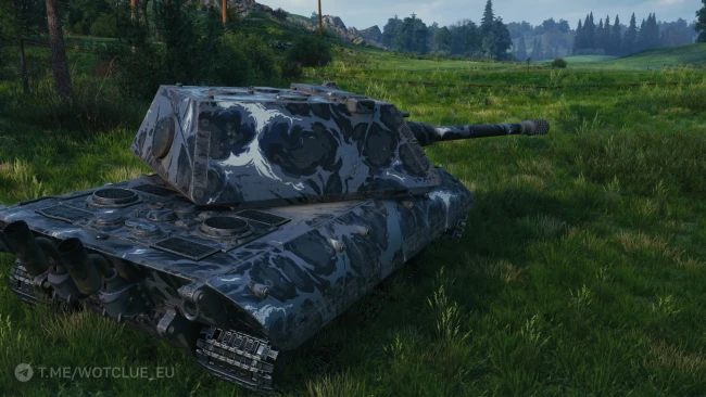 2D-стиль «Закалённая ярость» из обновления 1.29 в World of Tanks