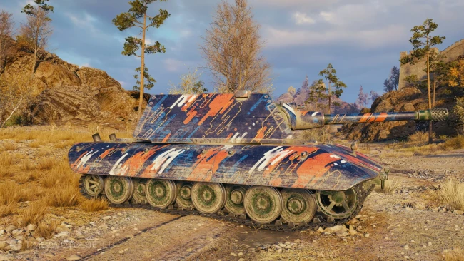 2D-стиль «Неоновый призрак» из обновления 1.29 в World of Tanks