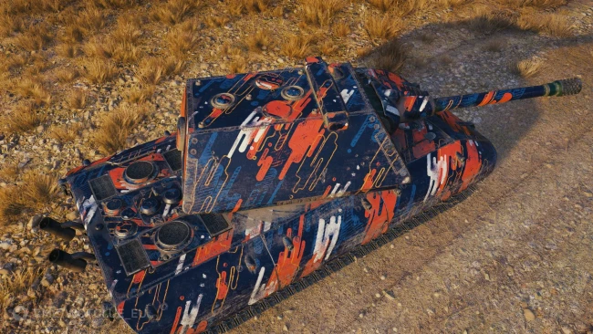2D-стиль «Неоновый призрак» из обновления 1.29 в World of Tanks