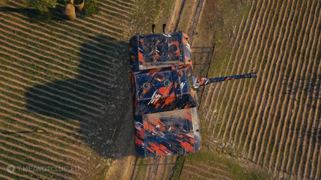 2D-стиль «Неоновый призрак» из обновления 1.29 в World of Tanks
