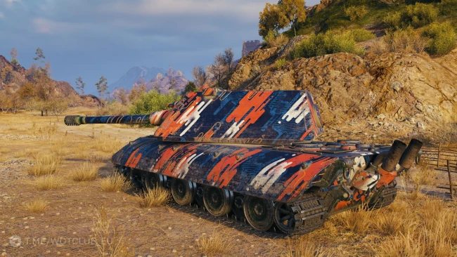 2D-стиль «Неоновый призрак» из обновления 1.29 в World of Tanks