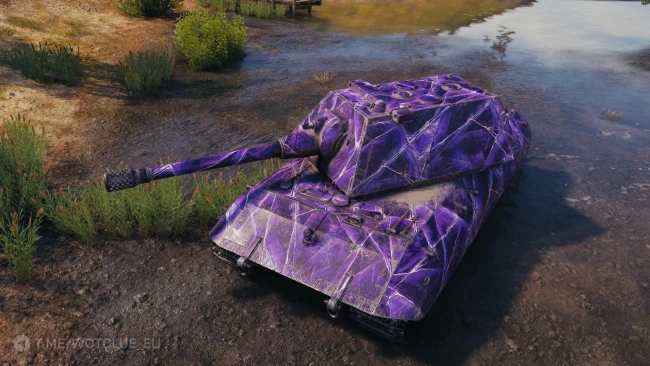 2D-стиль «Аметистовая броня» из обновления 1.29 в World of Tanks