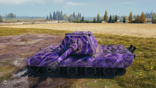 2D-стиль «Аметистовая броня» из обновления 1.29 в World of Tanks