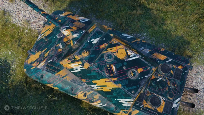 2D-стиль «Стальной натюрморт» из обновления 1.29 в World of Tanks