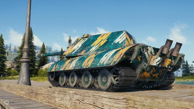 2D-стиль «Стальной натюрморт» из обновления 1.29 в World of Tanks