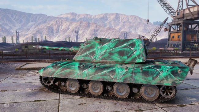 2D-стиль «Изумрудная броня» из обновления 1.29 в World of Tanks