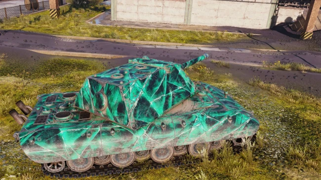 2D-стиль «Изумрудная броня» из обновления 1.29 в World of Tanks