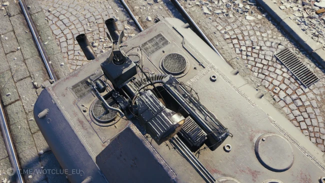 3D-объект «Пулемёт с прожектором» в World of Tanks