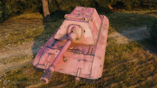 2D-стиль «Брутально-розовый» из обновления 1.28 в World of Tanks