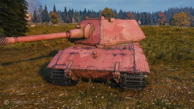 2D-стиль «Брутально-розовый» из обновления 1.28 в World of Tanks