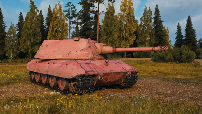 2D-стиль «Брутально-розовый» из обновления 1.28 в World of Tanks
