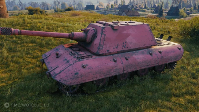 2D-стиль «Брутально-розовый» из обновления 1.28 в World of Tanks
