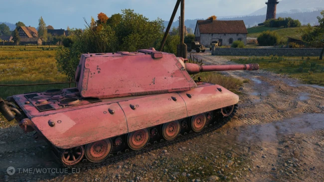 2D-стиль «Брутально-розовый» из обновления 1.28 в World of Tanks