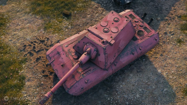 2D-стиль «Брутально-розовый» из обновления 1.28 в World of Tanks